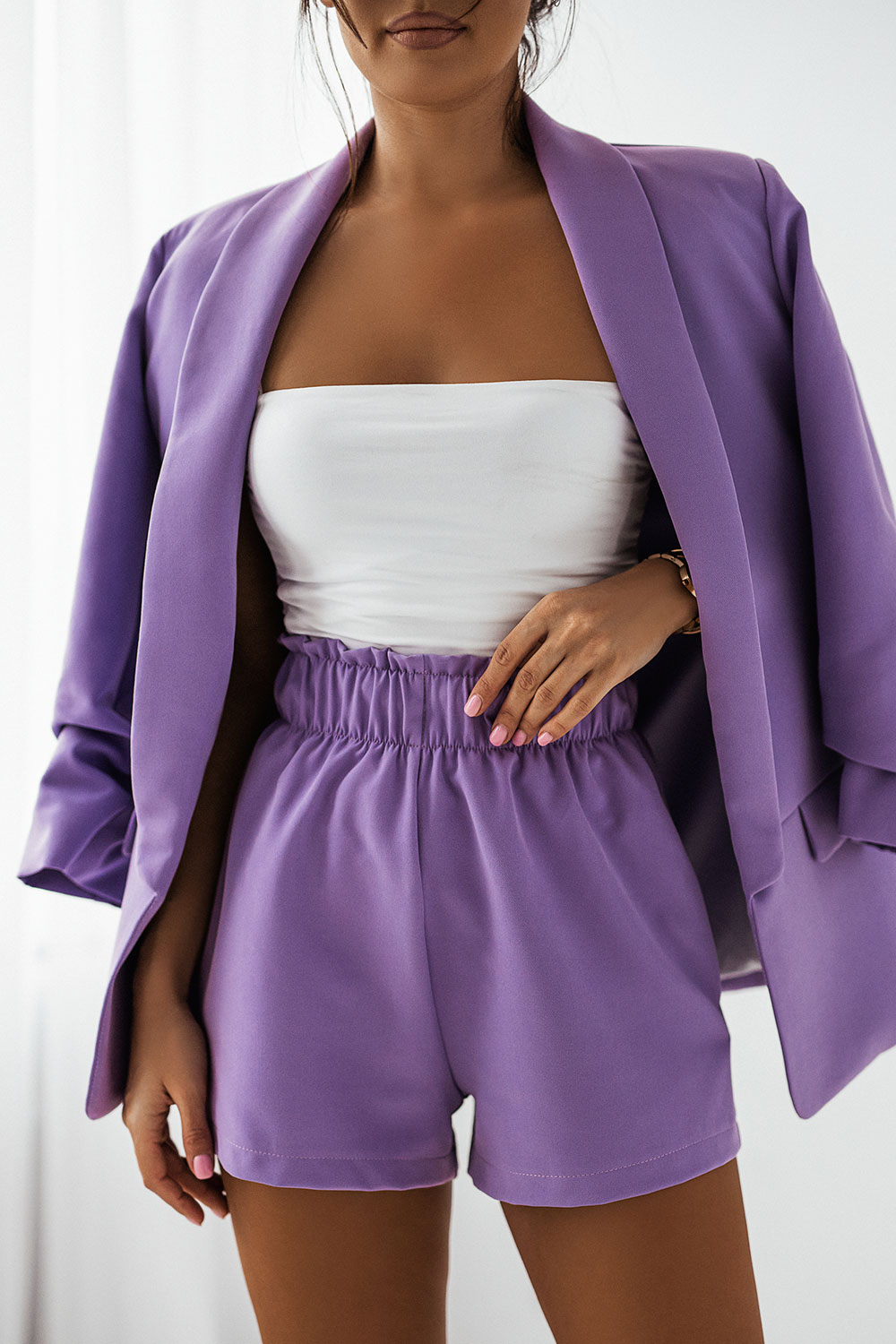 Komplet Amanda marynarka i spodenki